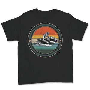 Jet Skiing Lover Shirt, Vintage Retro Jet Ski, Athletic Beach Summer