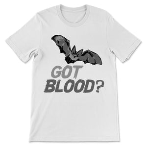 Phlebotomist Got Blood Halloween Scary Horror Quote Bat Funny Women