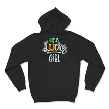 Load image into Gallery viewer, St Patricks Day Shirt Girls, One Lucky Girl, Daughter, Kids, Toddler,
