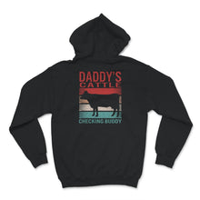Load image into Gallery viewer, Daddy&#39;s cattle, checking buddy, Custom daddy tshirt, Kids Shirt, farm
