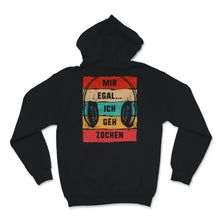 Load image into Gallery viewer, Mir Egal Ich Geh Zocken Gamer Lustige Weihnachts Geschenk Shirt
