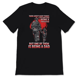 Fathers Day Shirt Firefighter Dad Gift For Him Men Firemen Husband