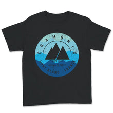 Load image into Gallery viewer, Chamonix Shirt, Mont Blanc France Tee, Chamonix Valley, Skier Gift,
