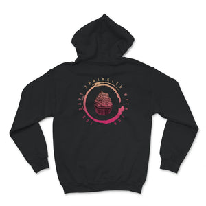 100 Days Sprinkled With Fun, Funny 100 days Of School Cupcake Tee,