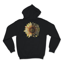 Load image into Gallery viewer, Hospice nurse CHPN Shirt Nurses Week Sunflower Because Working In
