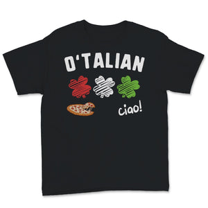 St Patrick's Day O'Talian Ciao Italian Pizza Cheese Three Shamrocks