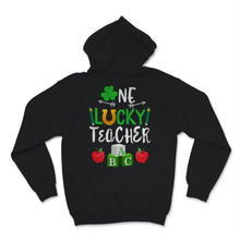 Load image into Gallery viewer, One Lucky Teacher Shirt St. Patrick&#39;s Day Gift Women Shamrock Green
