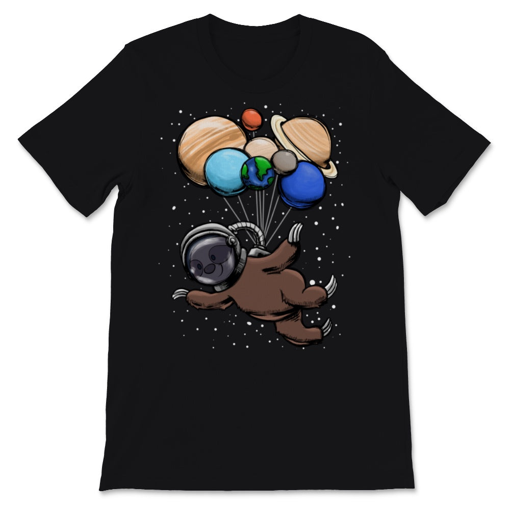 Astronaut Sloth Space Stars Cute Lazy Animals Galaxy Universe Gift
