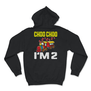 2nd Birthday Shirt, I'm Two Train 2nd Birthday Gift, Train Birthday