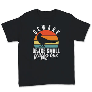 Sun Conure Shirt, Conure Mom Gift, Vintage Beware Of The Small Fluffy