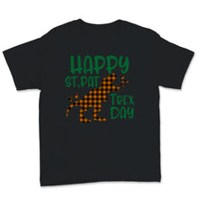 Load image into Gallery viewer, Happy St. Pat T-Rex Day Dinosaur St Patrick&#39;s Day Orange Buffalo
