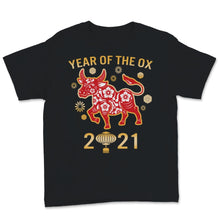 Load image into Gallery viewer, Year Of The Ox 2021 Happy Chinese New Year Shirt Zodiac Gifts For
