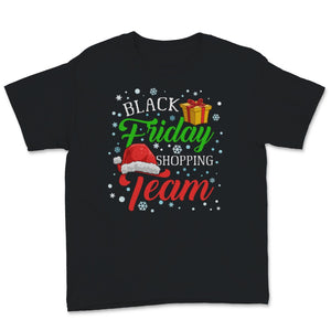 Black Friday Shopping Team Christmas Santa Funny Holiday Xmas