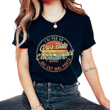 Load image into Gallery viewer, J'ai Pas Un Gros Bide C'est Le Tee Shirt Qui Est Mal Foutu Humour T - Unisex T-Shirt - Black
