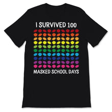 Load image into Gallery viewer, I Survived 100 Masked School Days Shirt 100th Day Of School For Girls
