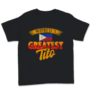 Funny Filipino Shirt, World's Greatest Tito Shirt, Uncle To Be,