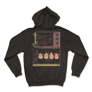 Valentines Shirt, I'm His Cupcake Tee, Funny Married Gift For - Hoodie - Black