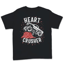 Load image into Gallery viewer, Heart Crusher Valentines Day Truck Lover Cute Boyfriend Driver Love
