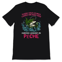 Load image into Gallery viewer, Tee shirt Pêche Femme Pecheur Nana Pecheuse Amusant cadeau fan
