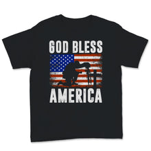 Load image into Gallery viewer, God Bless America USA American Flag 4th of July Patriotic Veteran
