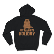 Load image into Gallery viewer, Funny Groundhog Day Shirt My Favorite Holiday Cute Ground-Hog Day
