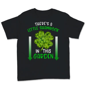 St Patricks Day Shirt Pregnancy Announcement There's A Little