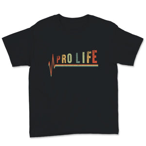 Pro-Life Prolife Generation Shirt Vintage Heartbeat Christian Mom