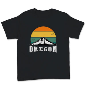 Oregon Shirt Vintage OR State The Oregon trail Mountains Outdoors