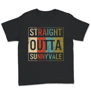 Sunnyvale Shirt, Vintage Straight Outta Sunnyvale, California Shirt,