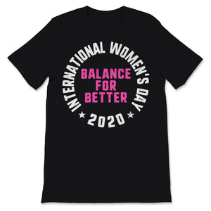 International Women's Day 2020 Balance For Better March Feminism