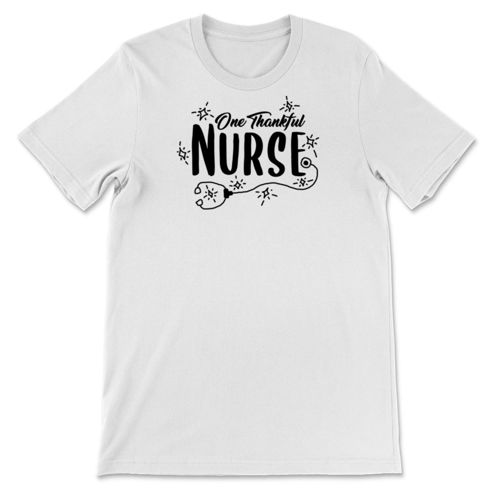 One Thankful Nurse Thanksgiving Nurse Fall CNA RN Women Gift