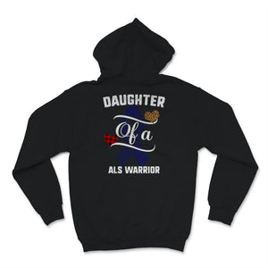 Daughter Als Awareness Leopard Buffalo Plaid Family Gift