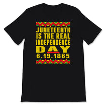 Load image into Gallery viewer, Juneteenth Shirt, BLM, Afro Women, Melanin, Is the real Independence

