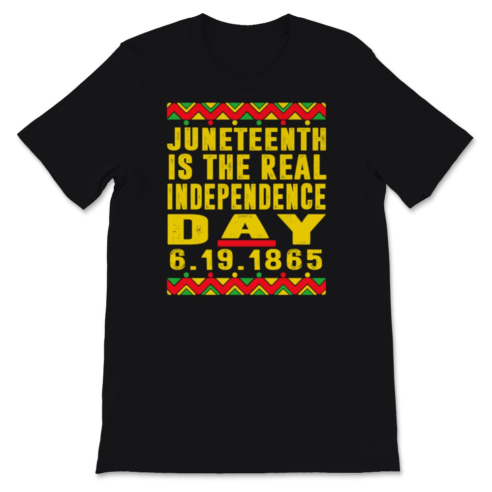 Juneteenth Shirt, BLM, Afro Women, Melanin, Is the real Independence