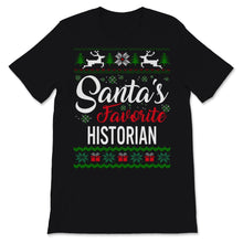 Load image into Gallery viewer, Santas Favorite Historian Christmas Ugly Sweater
