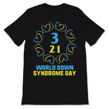 Load image into Gallery viewer, World Down Syndrome Day Awareness Shirt 3 21 T21 Blue And Yellow
