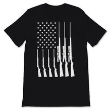 Load image into Gallery viewer, Hunting Rifle Gun USA American Flag Gift For Deer Hunting Hunt Hiking
