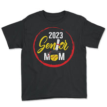 Load image into Gallery viewer, 2023 Senior Mom T-Shirt - Youth Tee - Black
