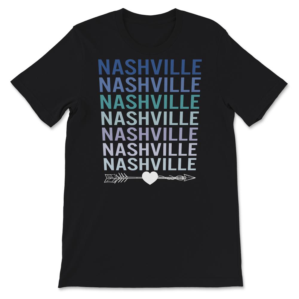 Nashville Shirt, Music City Souvenir Gift, Nashville State Of