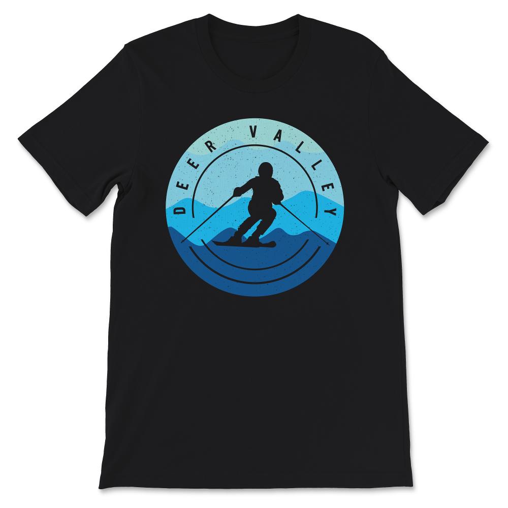 Deer Valley Shirt, Snowboarding Lover Gift, Utah Alpine Ski Resort,