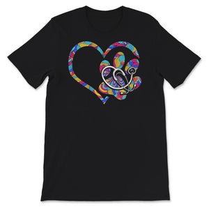 Vet Tech Shirt, Veterinarian Graduation Gift, Dog Paw Heart