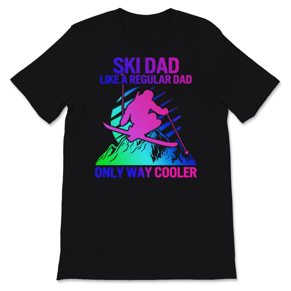 Ski Dad Sweater, Fathers Day From Wife, Gift For Him Daddy Papa