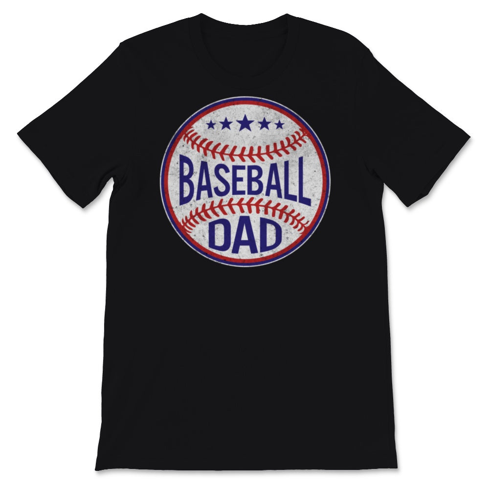 Baseball Dad Shirt Sports Player Son Best Fathers Day Gift For Men
