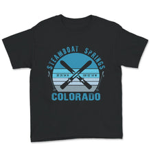 Load image into Gallery viewer, Steamboat Colorado Shirt, Graphic Ski Equipment Tee, Snowboarding
