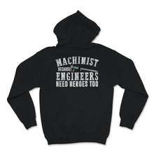 Load image into Gallery viewer, Funny Machinist Logo Because Engineers Need Heroes Too Men Caliper
