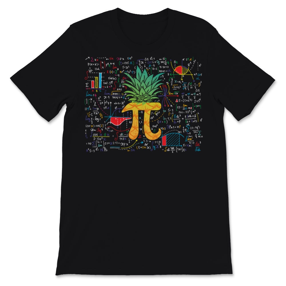 Pi Spiral Pineapple Pi Day Tropical Fruits Lover Mathematics Addicted