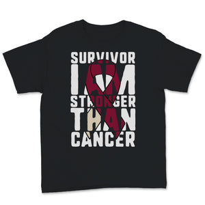 Throat Cancer Survivor I Am Stronger Than Cancer Oral Head Neck