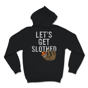 Funny Let's Get Slothed Cinco De Mayo Drinking T-shirt Cute Sloth