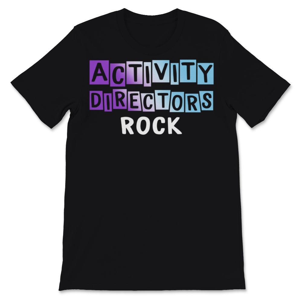 Activity Professionals Week Shirt Vintage Activity Directors Rock