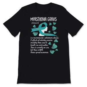 MG Awareness Shirt, Myasthenia Gravis Definition Neuromuscular